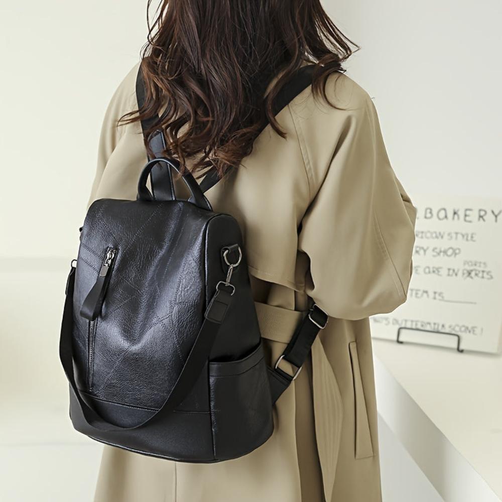 Margareta Retro Anti-Theft Backpack