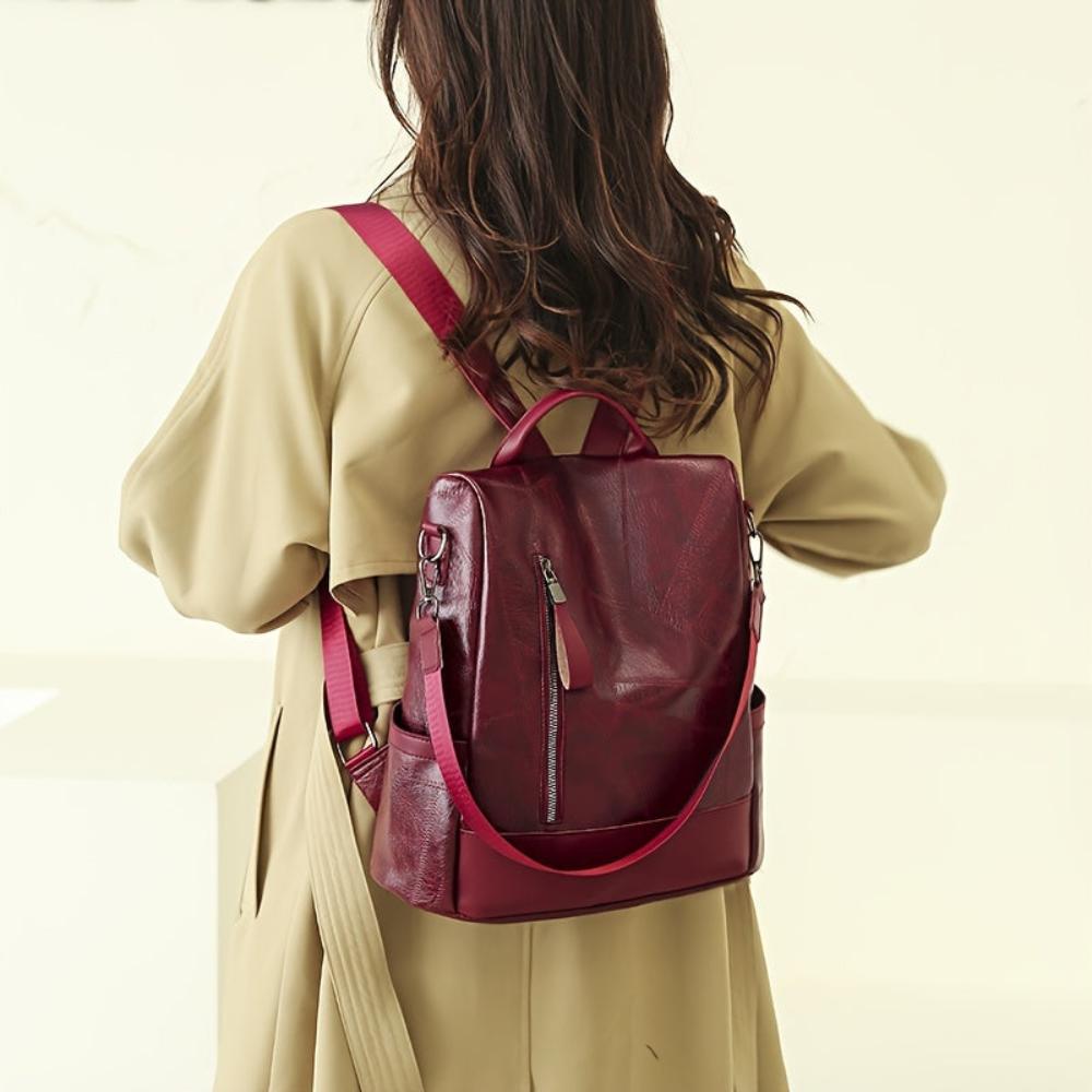 Margareta Retro Anti-Theft Backpack