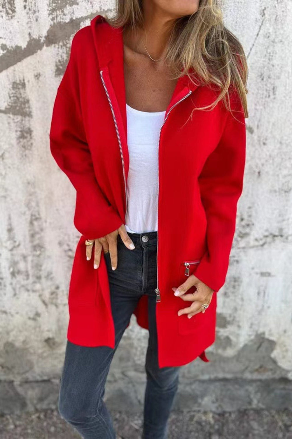 Fiery Hooded Jacket