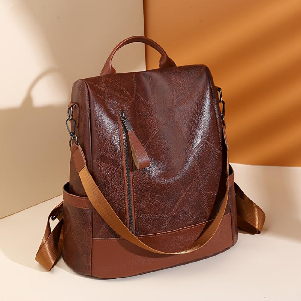 Margareta Retro Anti-Theft Backpack