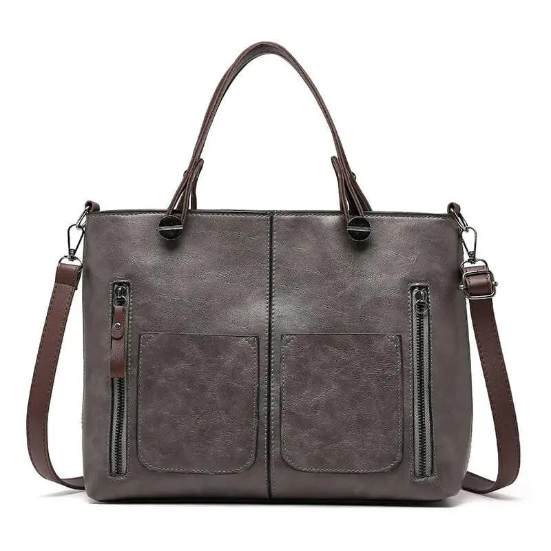 Britta's Timeless Elegance | Leather Shoulder Bag