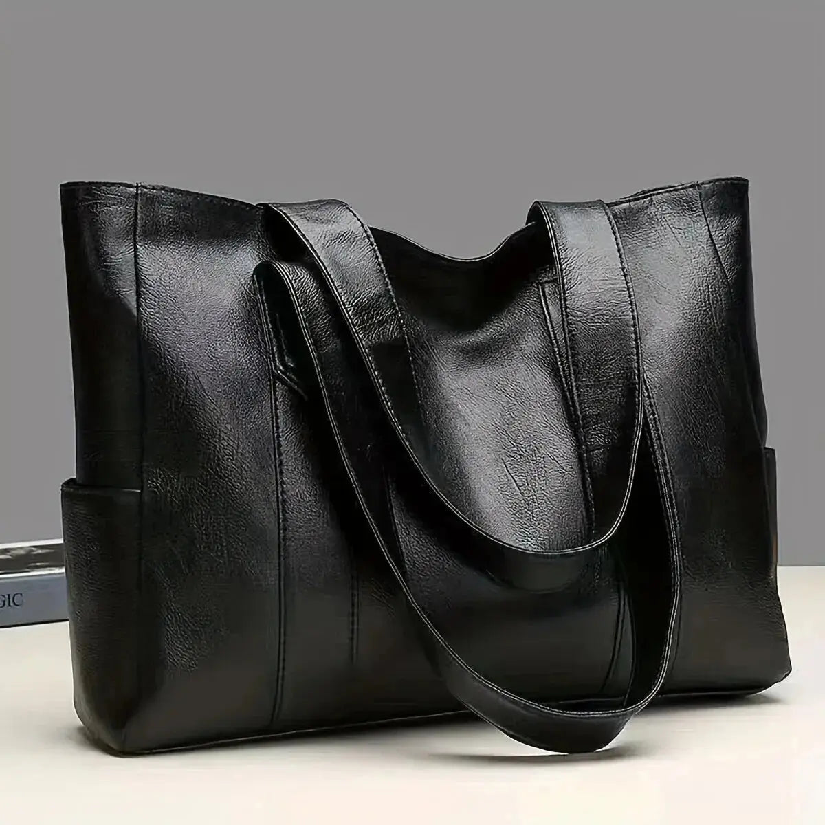 Hilda's Timeless Elegance | Leather Bag